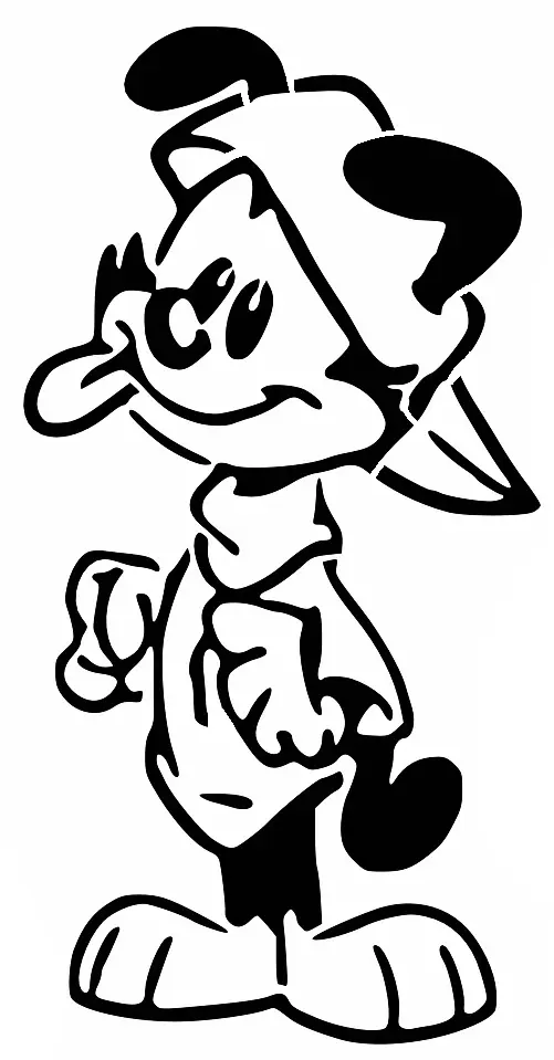 Animaniacs stencil