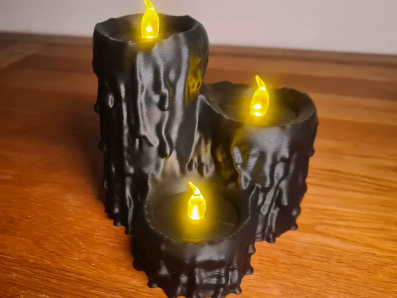 Halloween Candle Cluster