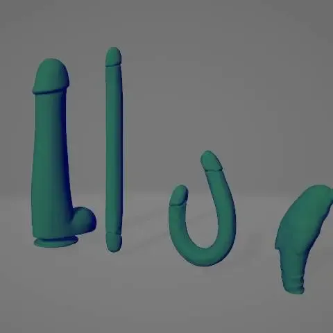 Adult Sex Toys Double Dildo Dolphin