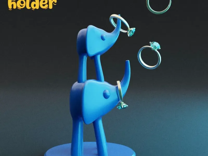 elephants rings holder organizer idea