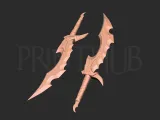 Solo Leveling - Knight Slayer Dagger Cosplay-1