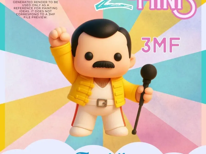 FREDDIE MERCURY 3MF VERSION