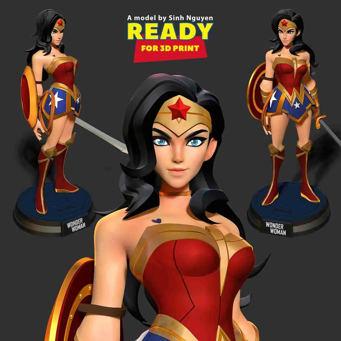 Wonder Woman Stylized