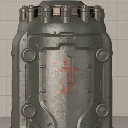 DOOM The Dark Ages Weapon Pod Container Storage Box Pills