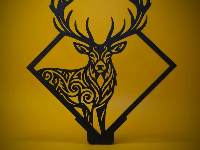 Deer Wall Art - Freestanding  Decor