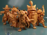 FANTASY CATS RPG PARTY - THE FELLOWSHIP OF THE MEOW-0
