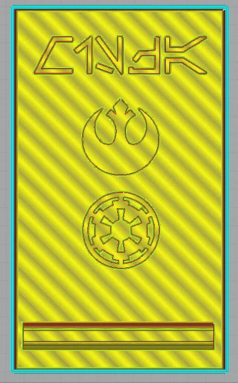 Token box for Star Wars Legion and other board games