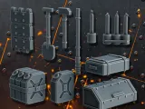 Set di pezzi promozionali del progetto Kolossale Kampfpanzer-1