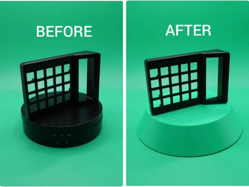 Rotating Display Stand Cover