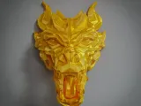 Low Poly Dragon Wall Mounted Bust-7