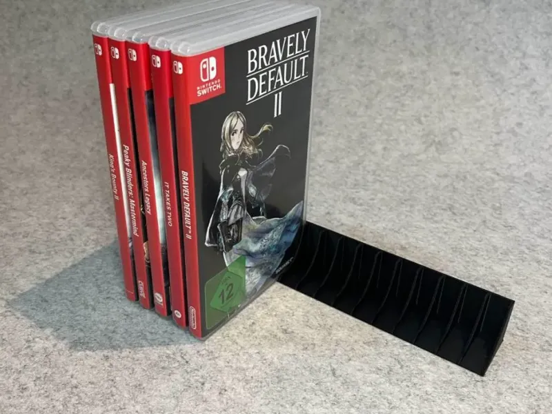 Minimalistic games holder for Nintendo Switch 2