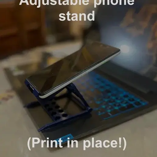 Adjustable phone stand