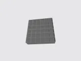 set box with compartments, thk 1,5mm, in size 40x40mm-8