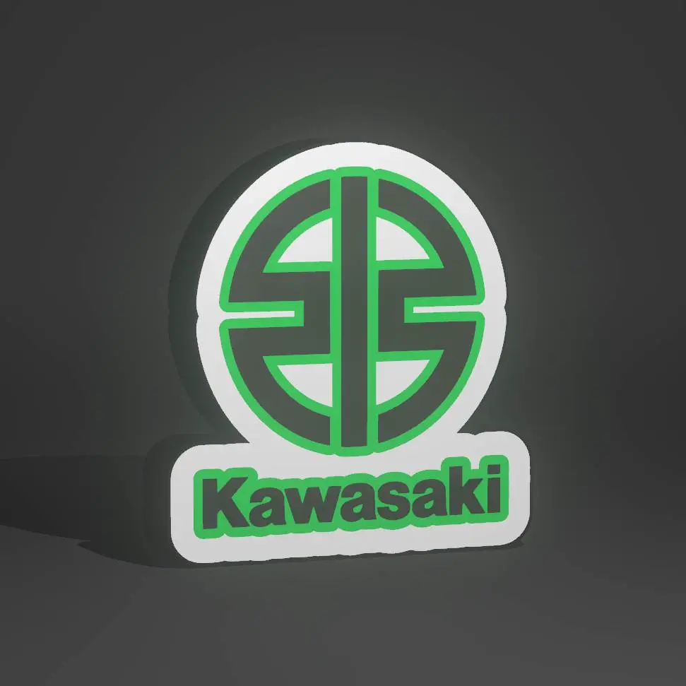 Kawasaki Logo Lightbox