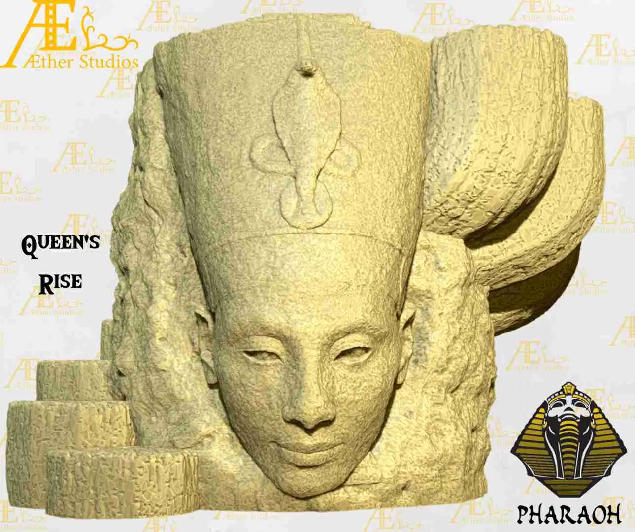 Props & Terrain STL Download - AEPHAR07 - Queen's Riseby Aether Studios