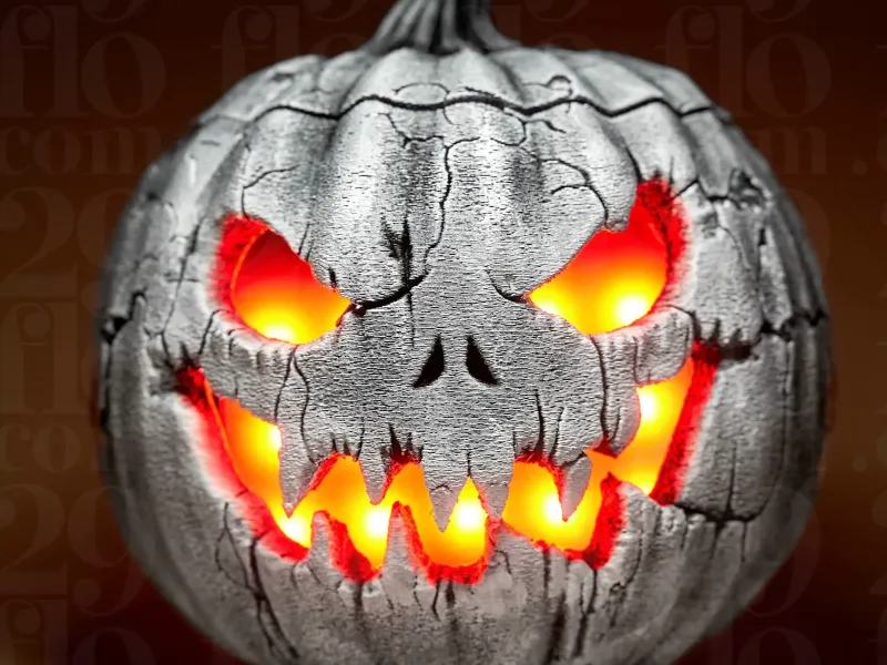 Halloween Griezelige Pompoen #3