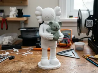 Kaws companion koala model