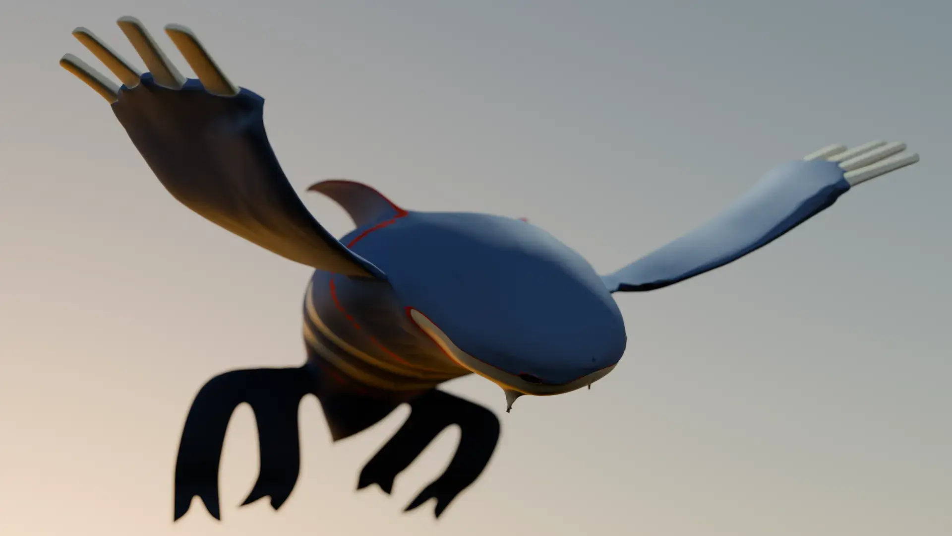 Kyogre Pokemon character