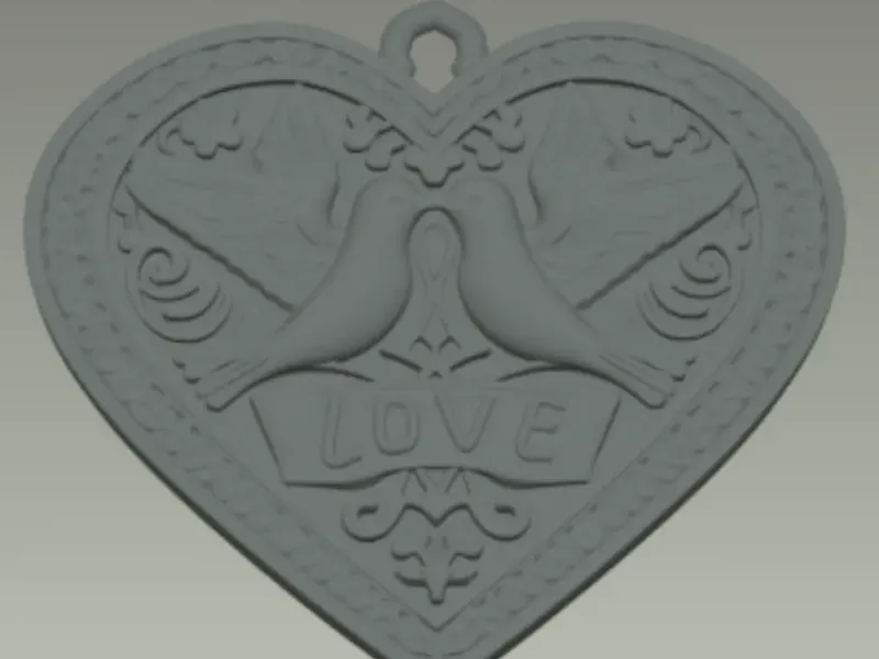 love pendent 