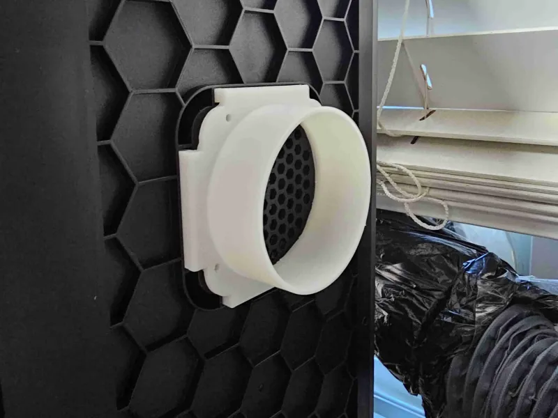 creality K1 air vents bulkhead type2 v2