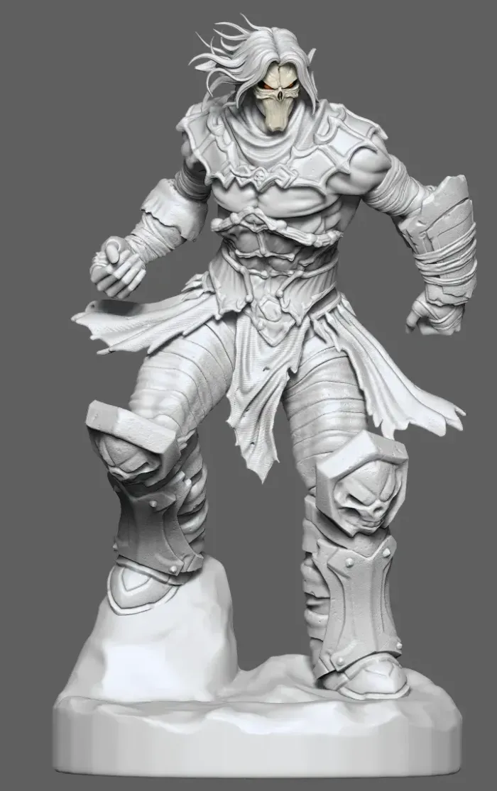 Sculptures & Artworks STL Download - Death Darksiders IIby CostaMoises ...