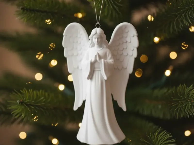 Adorno navideño Angel | Angel Christmas Ornament