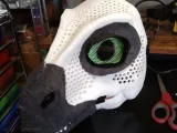 SAURIAN Fursuit Head Frame-8