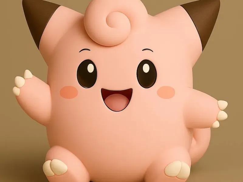 Clefairy Pokemon Chibi