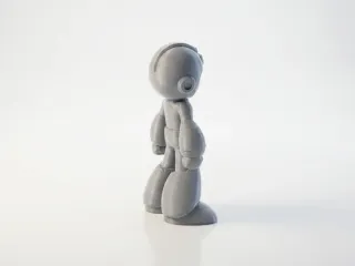 MegaMan Figurine Gaming Collectible 3D Printable