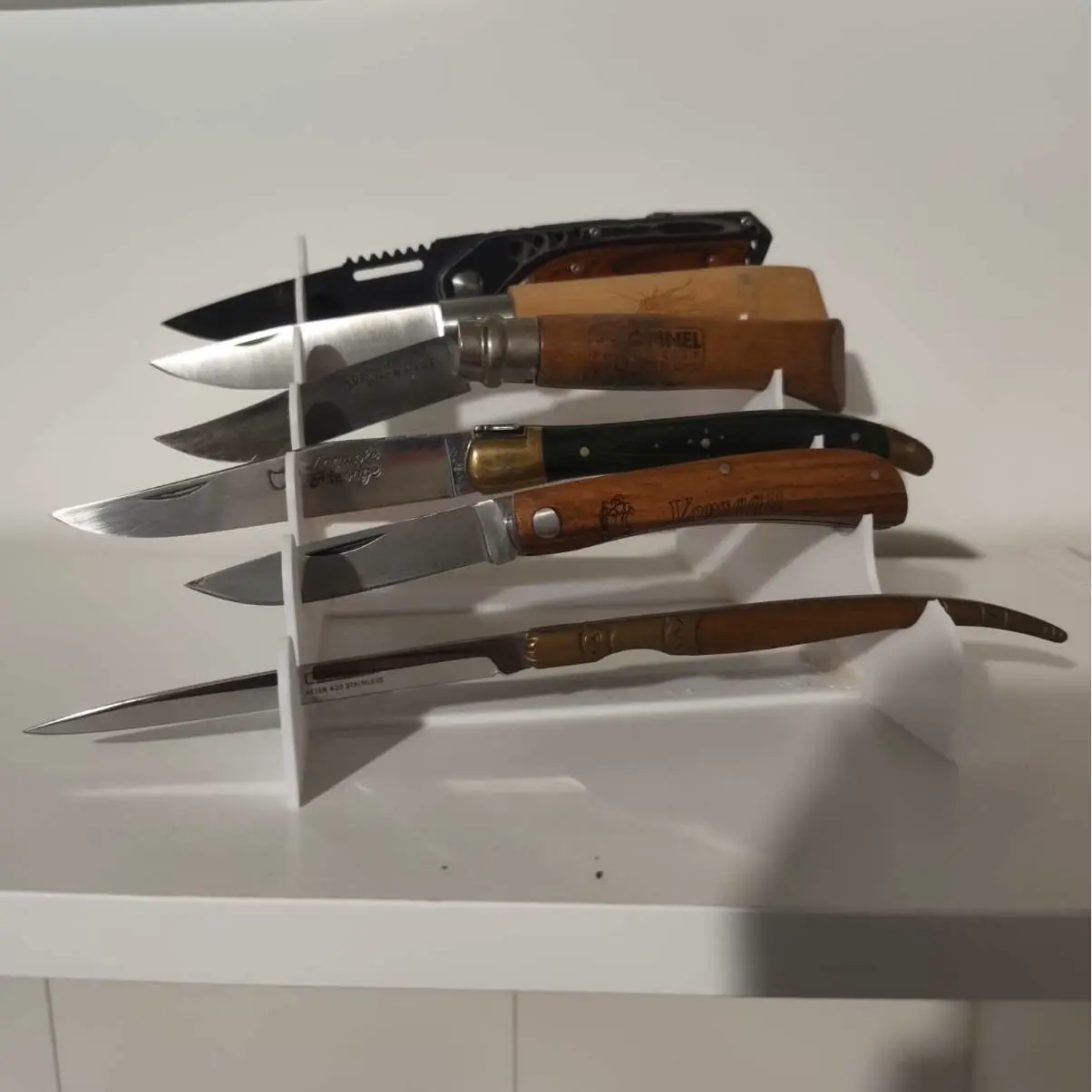 Knife display organiser - Présentoir à Couteaux