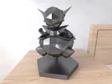 Mini Freeza Lowpoly Low poly-0