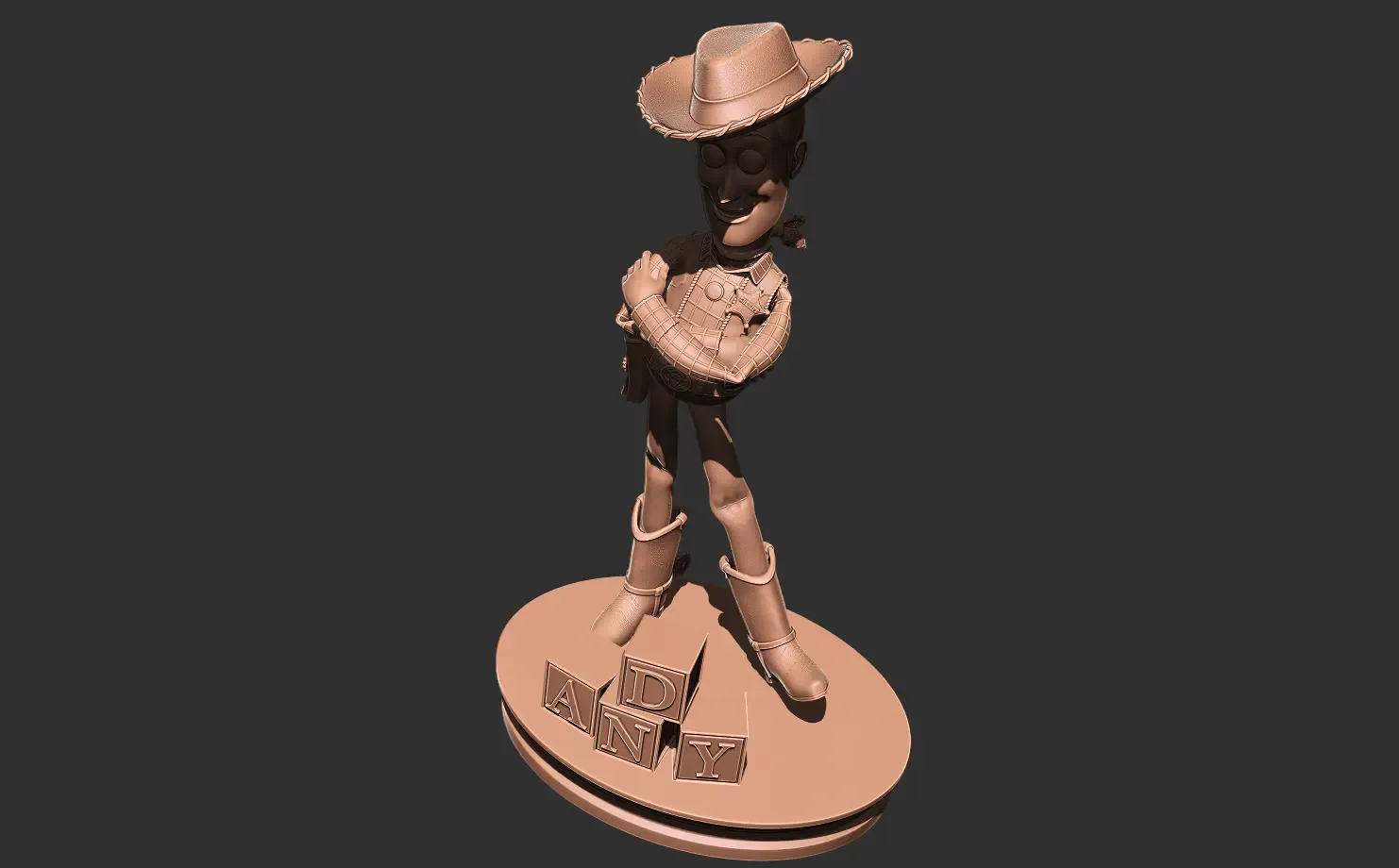Woody from Toy Story 3D print model