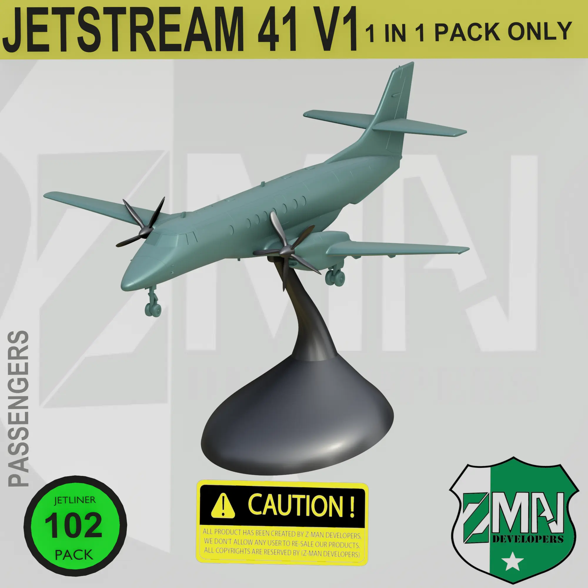 BAE JETSTREAM-41 V1   ( ASP+BY PARTS)