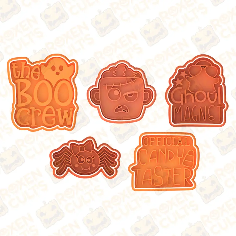 Halloween cookie cutter set of 5