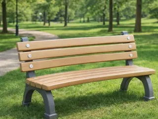 the park bench