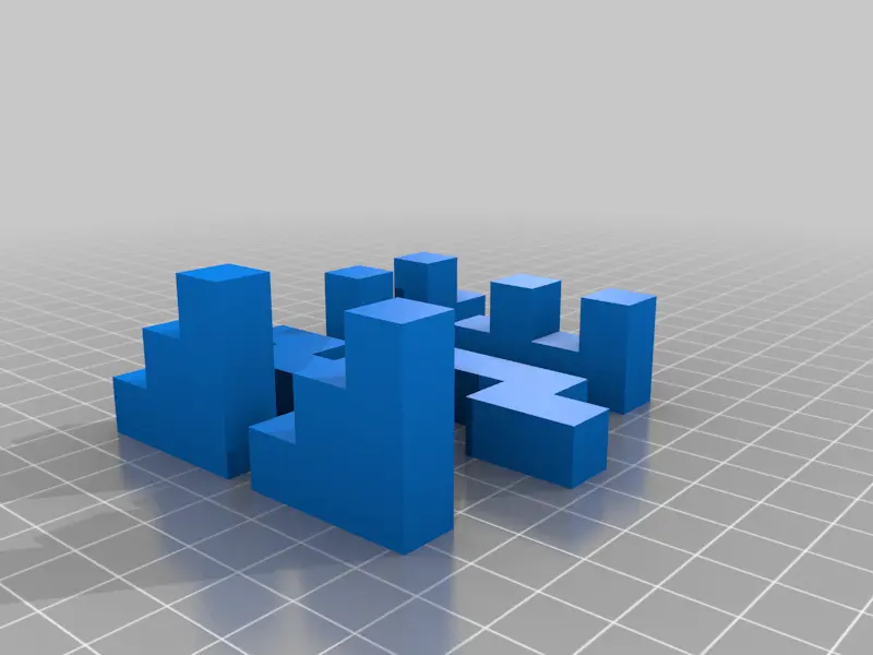 Nine Hexomino Puzzles