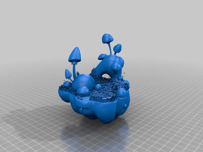 several fantasy dioramas 