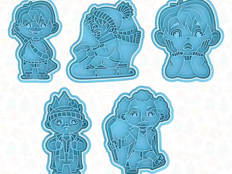 Home alone cookie cutter set of 5