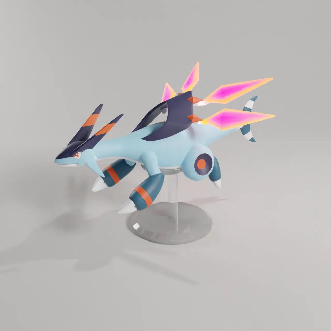 PALWORLD JETDRAGON FIGURE - JET DRAGON PARTS SEPARATED