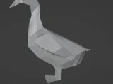 A quacker! (low Poly) -0