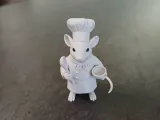 Estatueta de Camundongo Chef-3