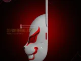 Genba Kazama Fox Mask - The Elusive Samurai Cosplay Props-5