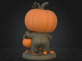 Halloween : pumpkin Guy-3