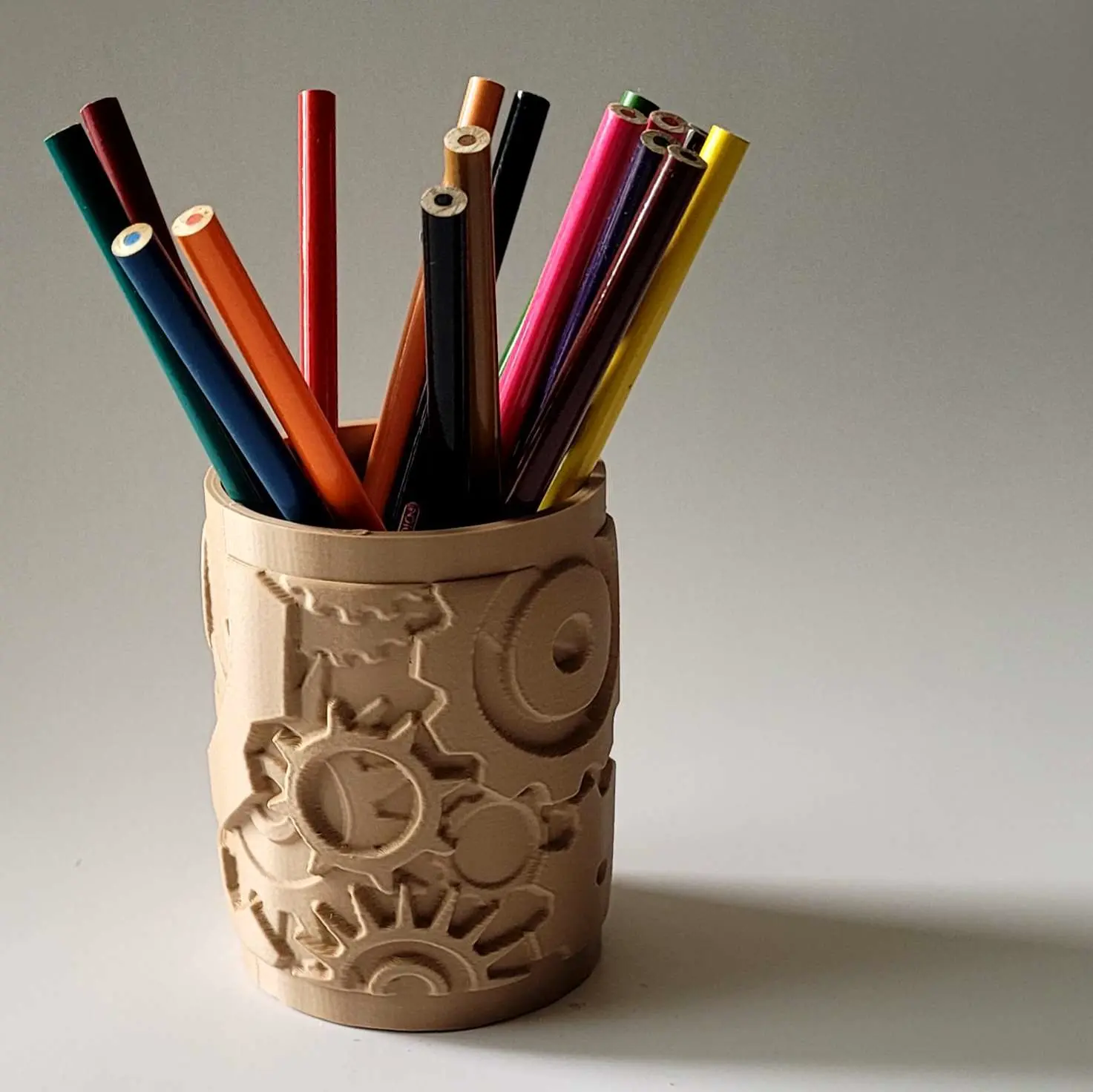 steampunk penholder