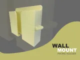 Wall Mount Cellphone Holder Home Storage Organizer best-0