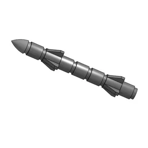 Lego-Inspired Modular Missile (fits with name brand)