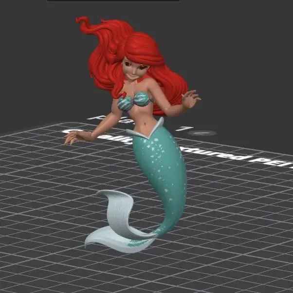 Ariel The Little Mermaid La Sirenita Arielle CubeMe