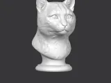 Bengal Cat Bust-1