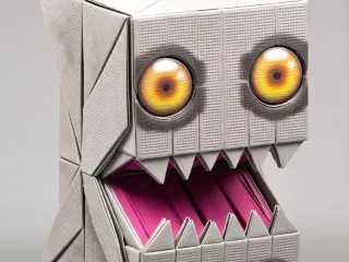 Origami Monster Box