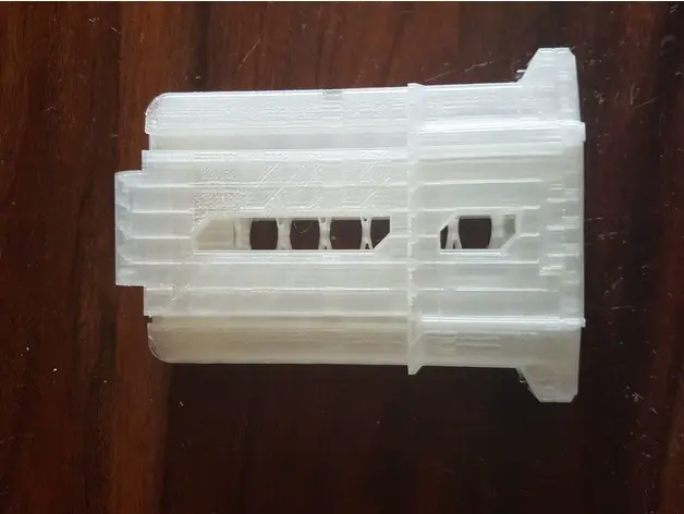 Nerf Magazin mit 3D gedruckter Feder